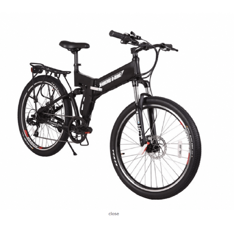 Electric Bike X-Treme X-Cursion black profile