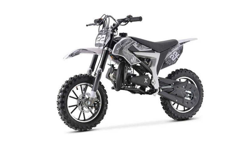 Gas Dirt Bike - MotoTec Demon 50cc 2-Stroke Kids Gas Dirt Bike