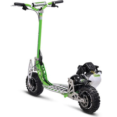 MotoTec UberScoot Evo-70x Green Speed Gas Scooter