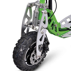 MotoTec UberScoot Evo-70x Green Speed Gas Scooter