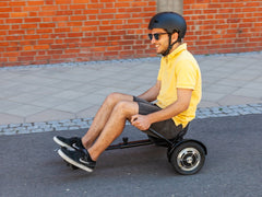 GlareWheel Buggy Attachment for Transforming Hoverboard Scooter into Go-Kart