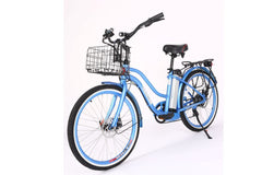 X-Treme Malibu Elite 24 Volt Beach Cruiser Electric Bike