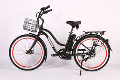 X-Treme Malibu Elite Max 36 Volt Beach Cruiser Electric Bike- 36MALIBU