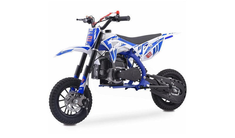 MotoTec Villain 52cc 2-Stroke Kids Gas Dirt Bike