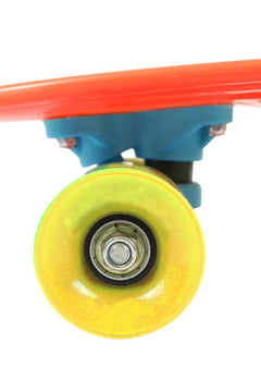 Rainbow PE Skateboard Little Cruiser For Young Skater