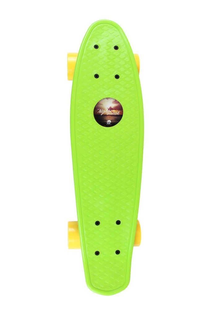 Rainbow PE Skateboard Little Cruiser For Young Skater