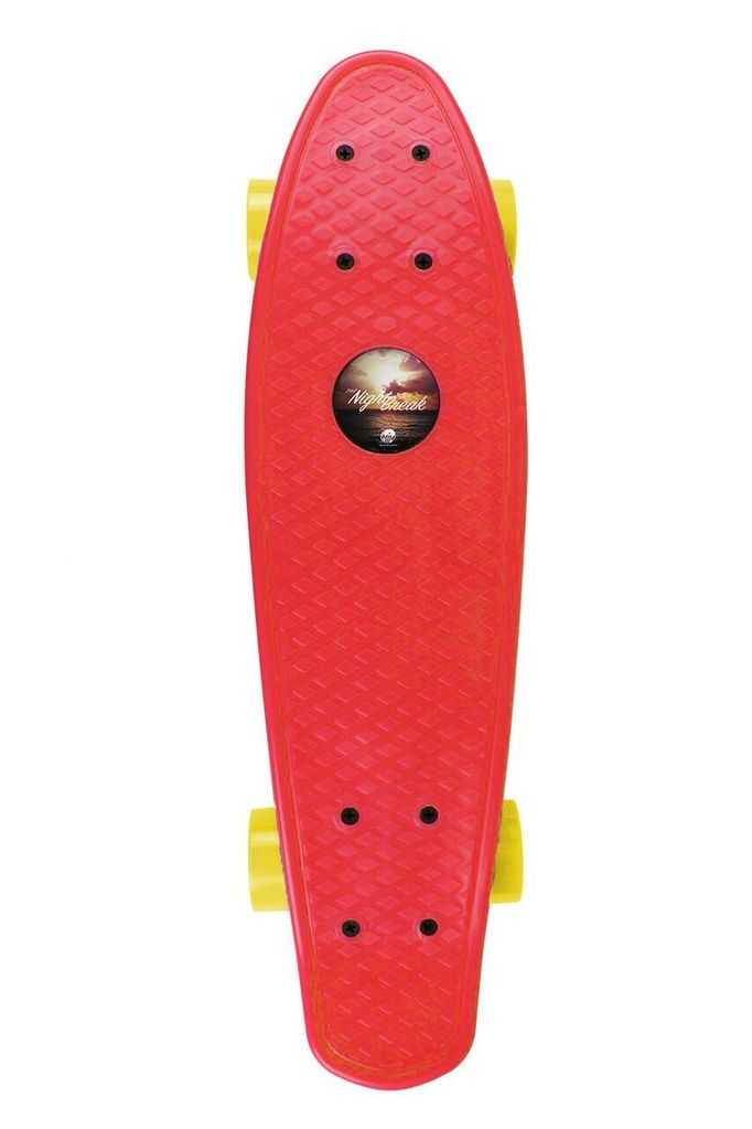 Rainbow PE Skateboard Little Cruiser For Young Skater
