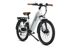 Pacer Commuter Electric Bike (White)