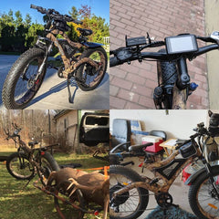 Snakeskin Grain Mountain EBike S18-1500W