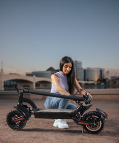 GlareWheel ES-S12PRO Electric Scooter 500W Motor Foldable