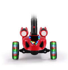 GlareWheel Kids Kick Scooter Smoking Rocket Portable Foldable ES-Y1