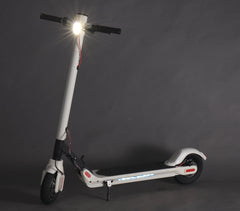 GlareWheel ES-S10PRO Electric Scooter 8.5 Inch Foldable White