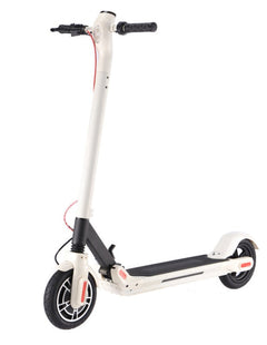 GlareWheel ES-S10PRO Electric Scooter 8.5 Inch Foldable White freeshipping - GlareWheel