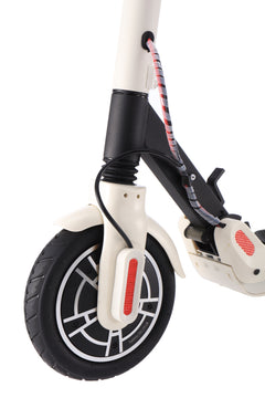 GlareWheel ES-S10PRO Electric Scooter 8.5 Inch Foldable White